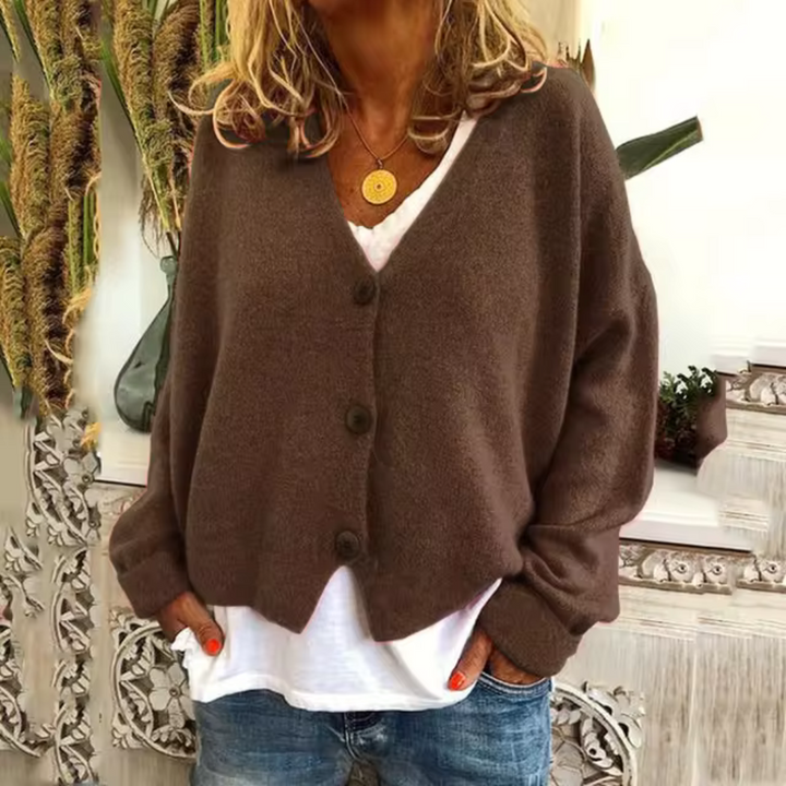 Stilla | Sædvanlig oversized strikjakke