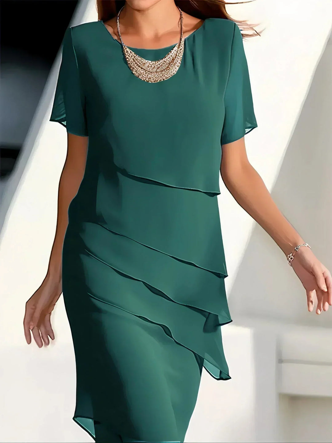 Stilla | Elegant rynkedress