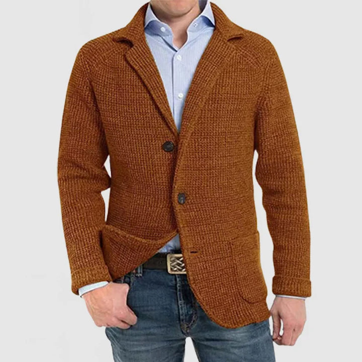 Stilla | Herr Strikblazer med To Knapper