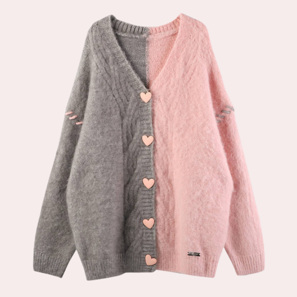 Stilla | V-Hals Cardigan til Kvinder