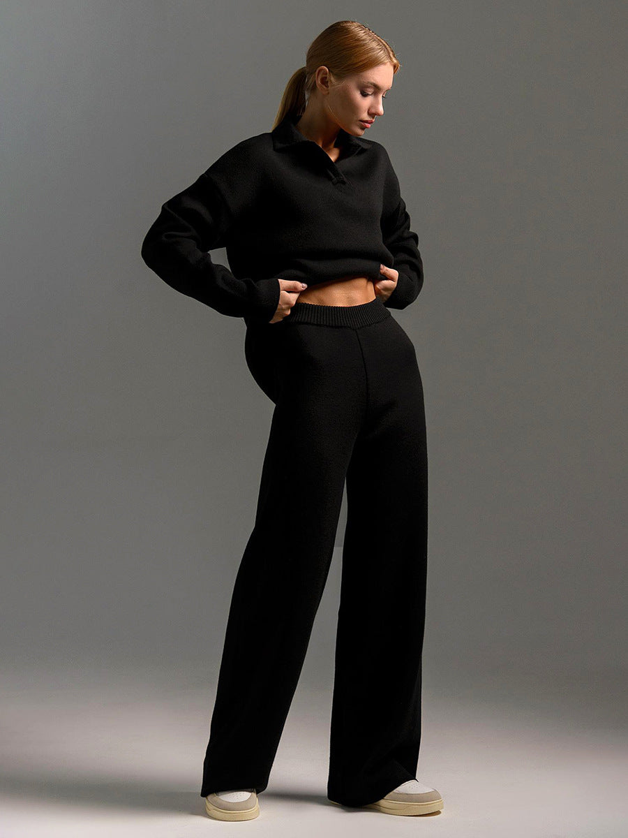 Stilla | Dame-loungewear-sæt - Oversized sweatshirt og løse bukser
