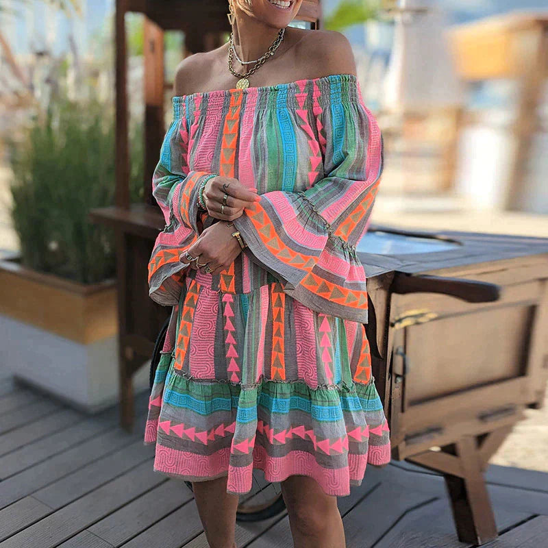 Stilla | Fashionabel Boho Sommerkjole
