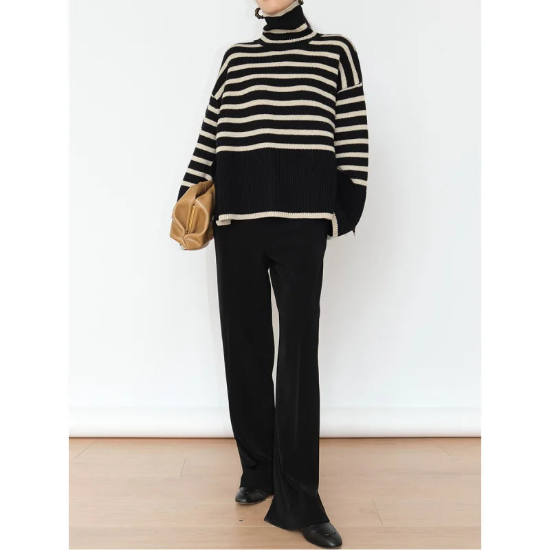 Stilla | Rullekrave Sweater til Damer
