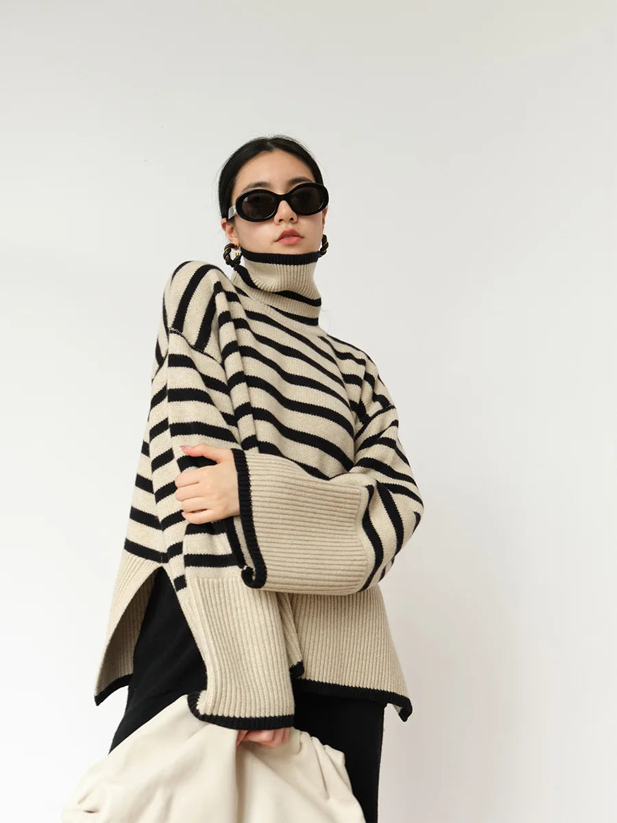Stilla | Rullekrave Sweater til Damer