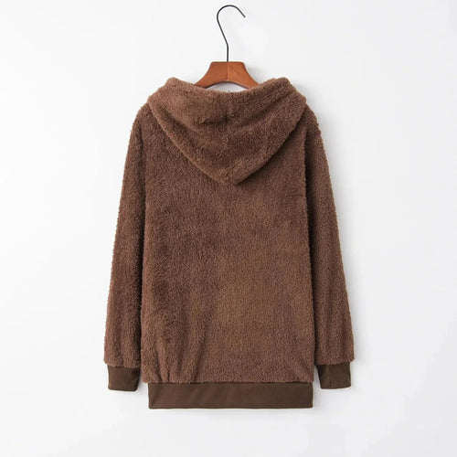 Stilla | Overdimensioneret Sherpa-Fleece-Hoodie