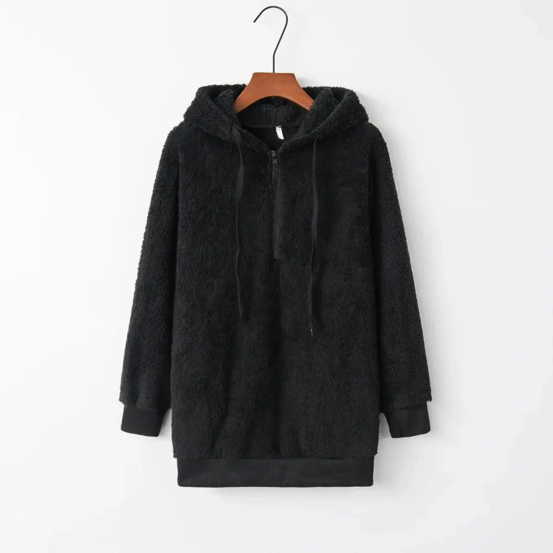 Stilla | Overdimensioneret Sherpa-Fleece-Hoodie