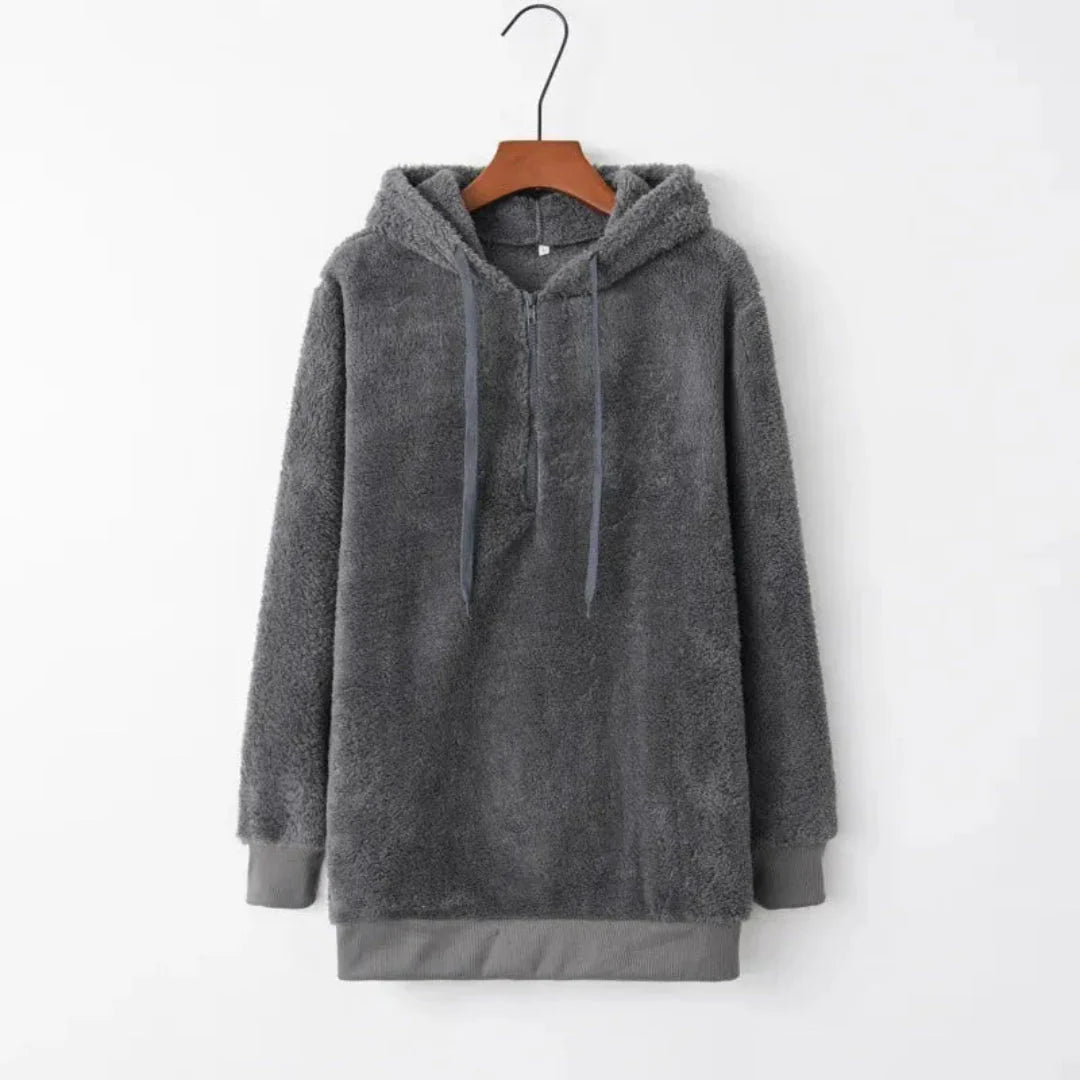 Stilla | Overdimensioneret Sherpa-Fleece-Hoodie