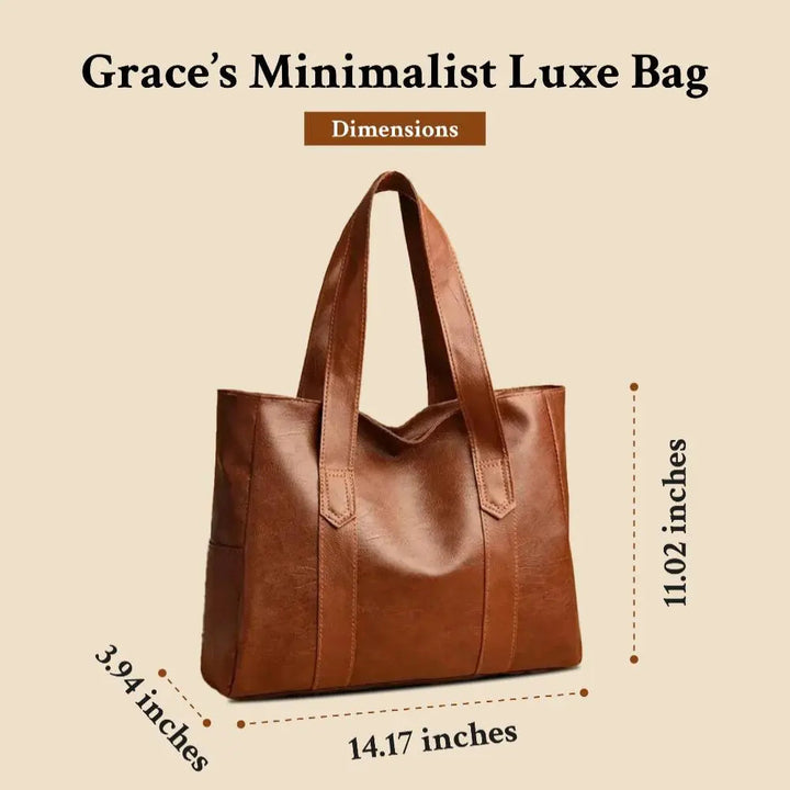 Stilla | Minimalist Luxe Blødt Skuldertaske