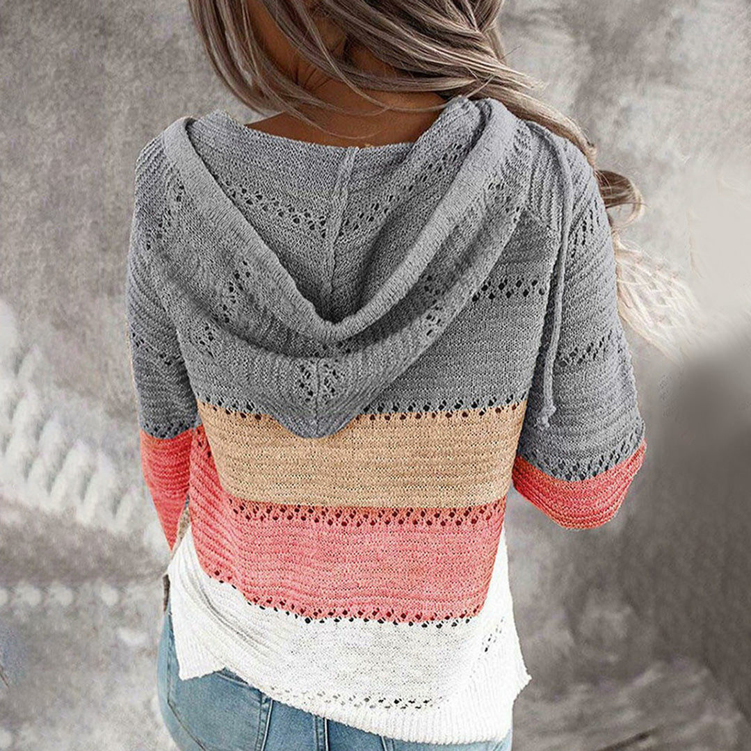 Stilla | V-udskæring sweater fritid sæson kollektion ideel til vinteren