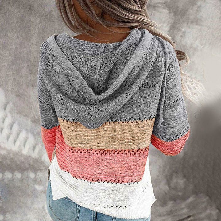 Stilla | V-udskæring sweater fritid sæson kollektion ideel til vinteren