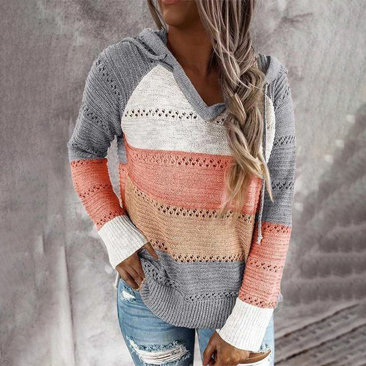Stilla | V-udskæring sweater fritid sæson kollektion ideel til vinteren