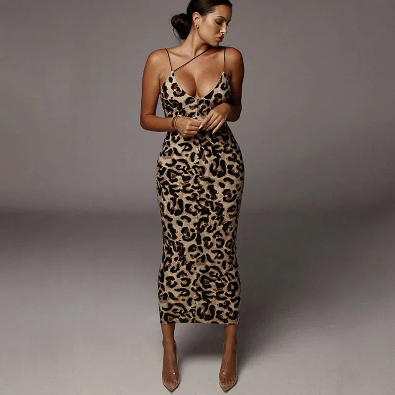 Stilla | Leopard Print Kjole