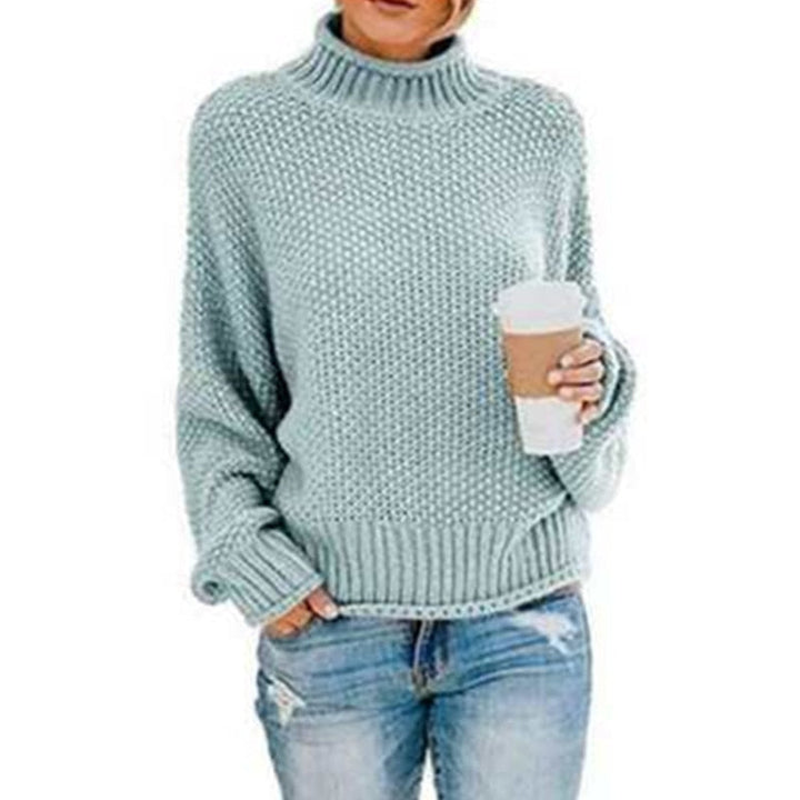Stilla | Rullekrave Sweater Strikket