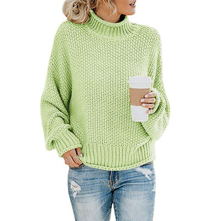 Stilla | Rullekrave Sweater Strikket