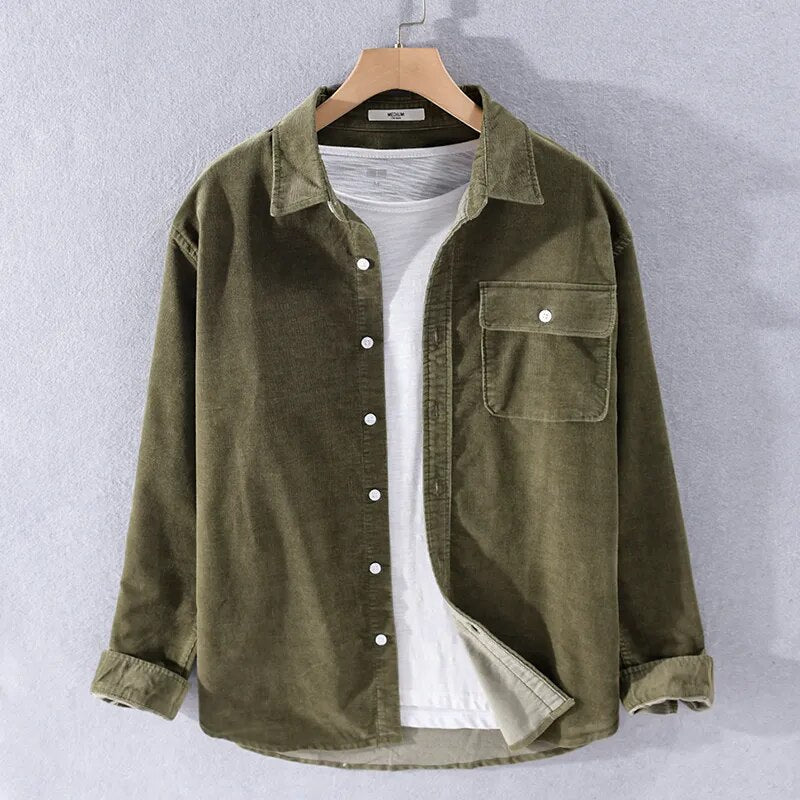 Skovae | Langærmet Overshirt Af Blødt Denim