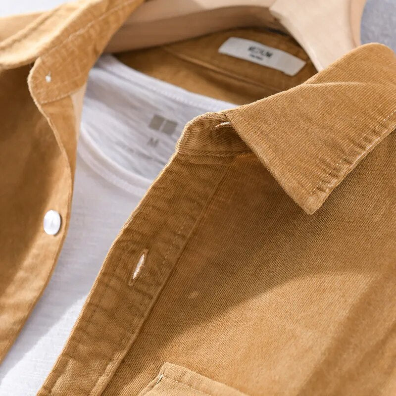 Skovae | Langærmet Overshirt Af Blødt Denim