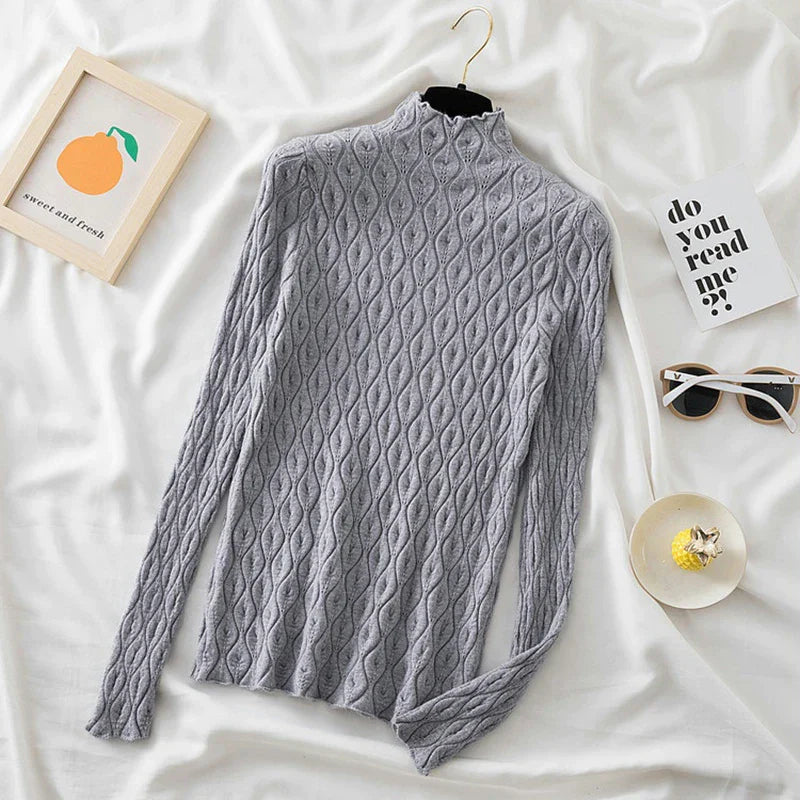 Stilla | Cashmere-rullekravepullover til kvinder