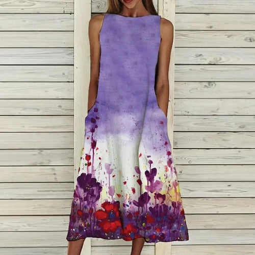 Stilla | Elegante Kjole Med Charmerende Blomsterprint