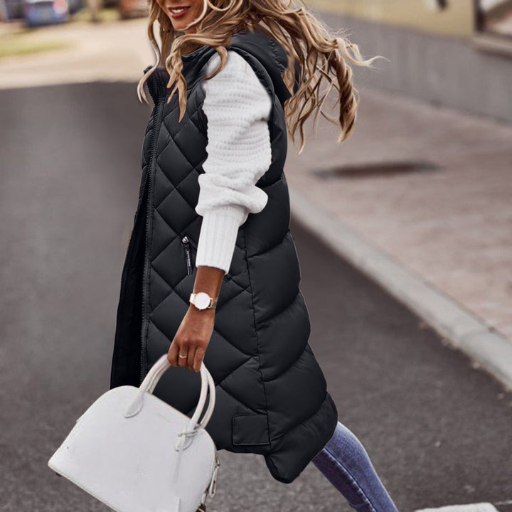 Stilla | Dame Lange Hætte Puffer-Vest