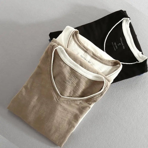Stilla | Klassisk langærmet t-shirt i bomuld af høj kvalitet