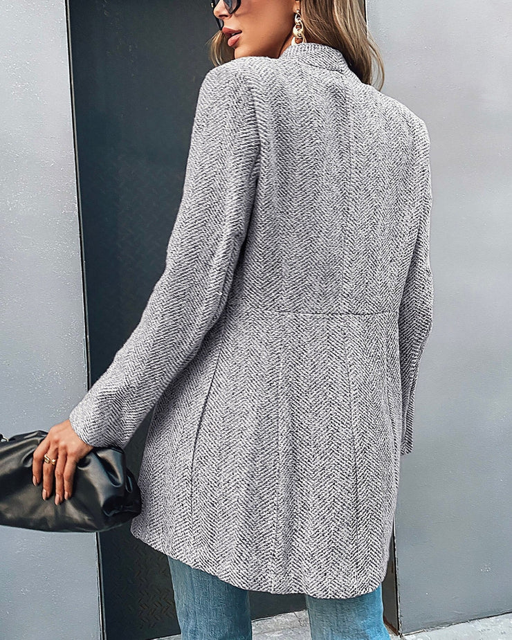 Stilla | Clara  I Casual Langærmet Blazer