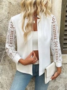 Stilla | Elegant Blazer Med Spids Detaljer