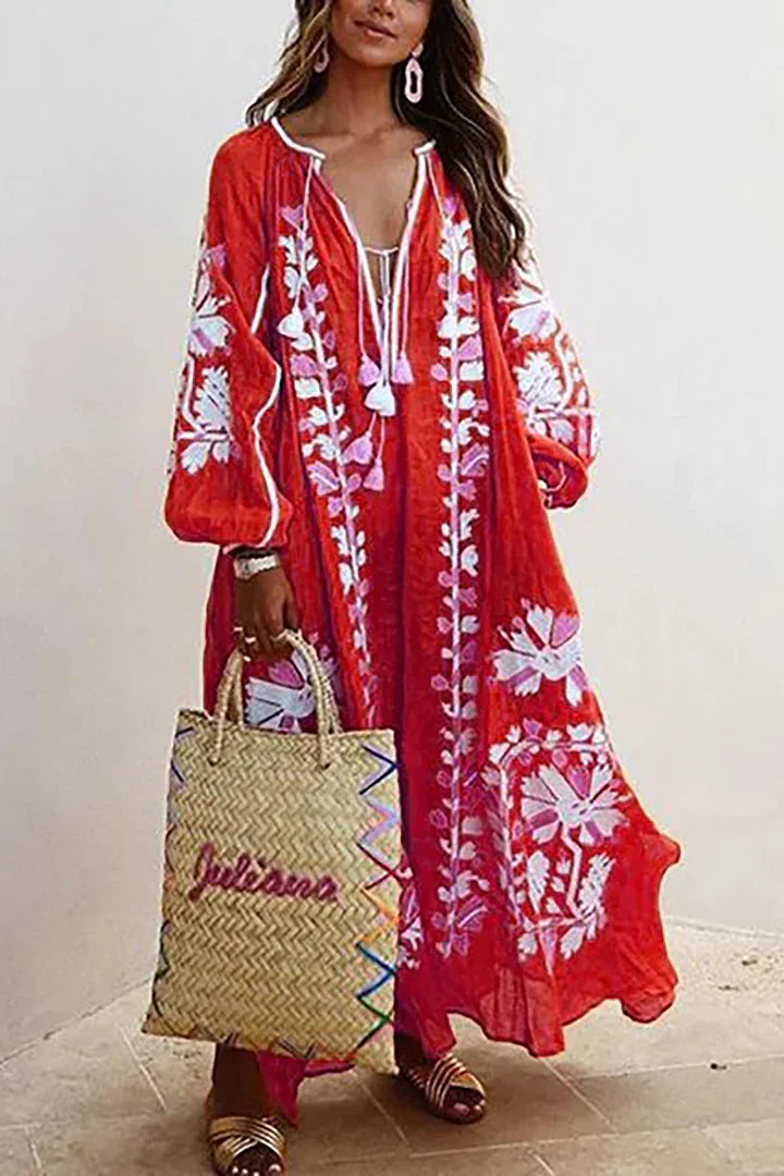 Stilla | Oversized Casual Kjole Med Lange Ærmer