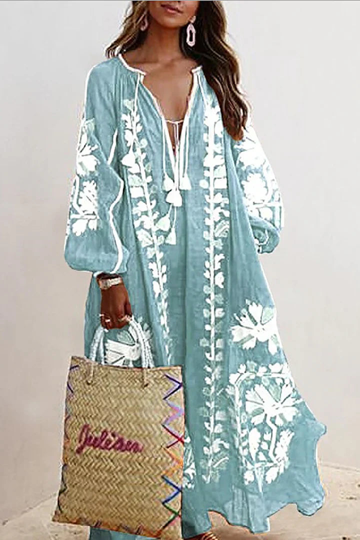 Stilla | Oversized Casual Kjole Med Lange Ærmer