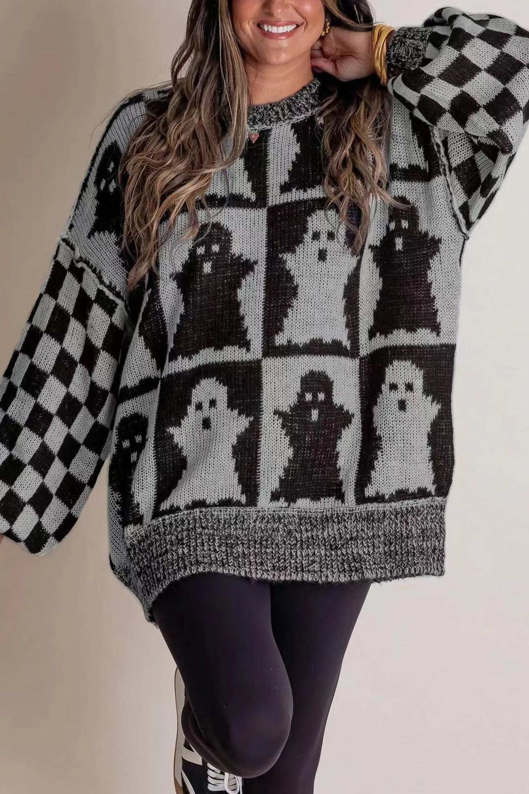 Stilla | Halloween Rundhalet Pullover