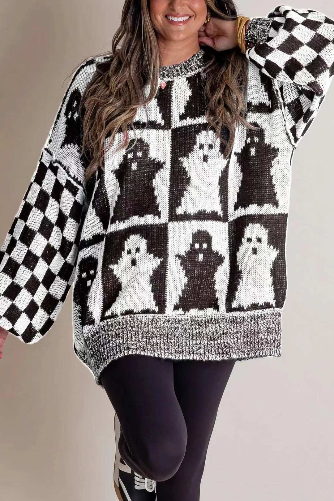 Stilla | Halloween Rundhalet Pullover