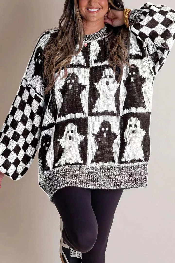 Stilla | Halloween Rundhalet Pullover