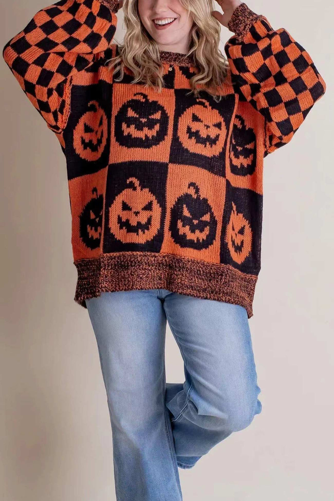 Stilla | Halloween Rundhalet Pullover