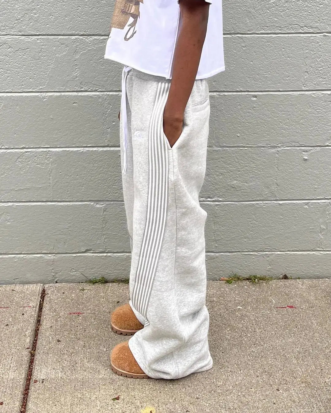 Stilla | Mænds sweatpants med striber