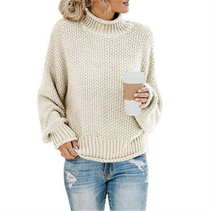 Stilla | Rullekrave Sweater Strikket
