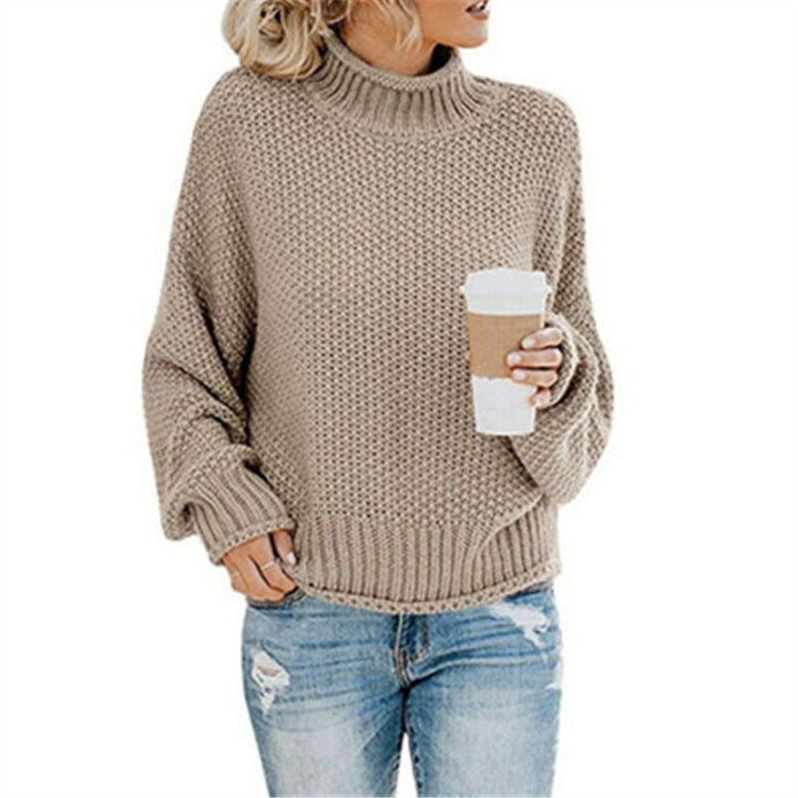Stilla | Rullekrave Sweater Strikket