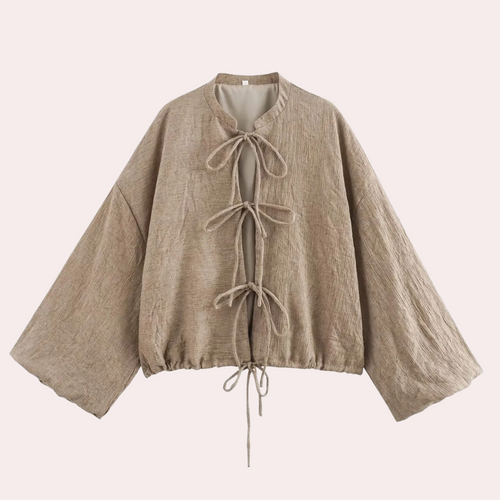 Stilla | Retro Strikket Cardigan til Damer