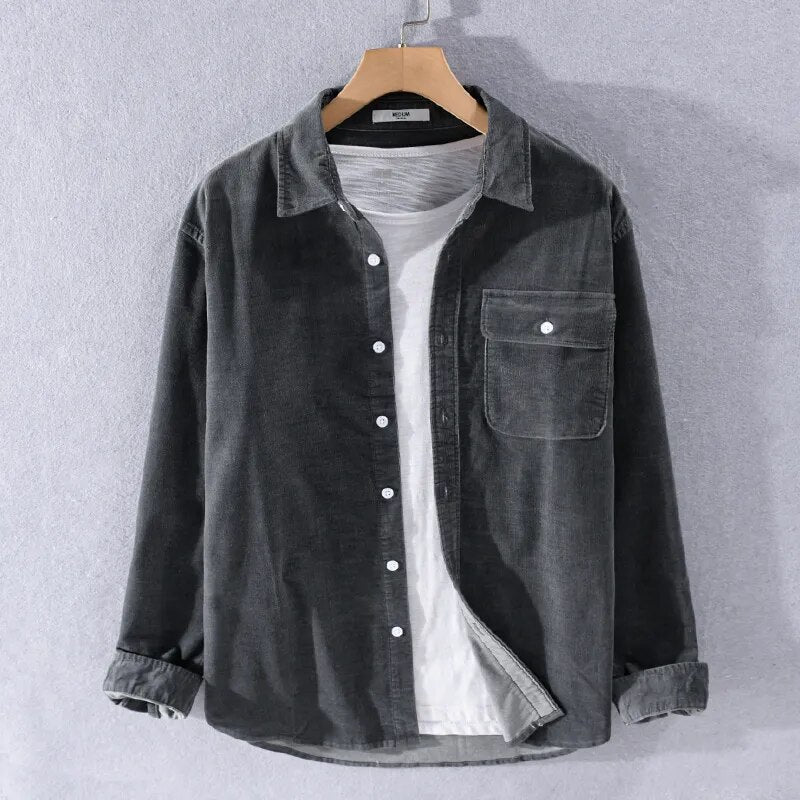 Skovae | Langærmet Overshirt Af Blødt Denim