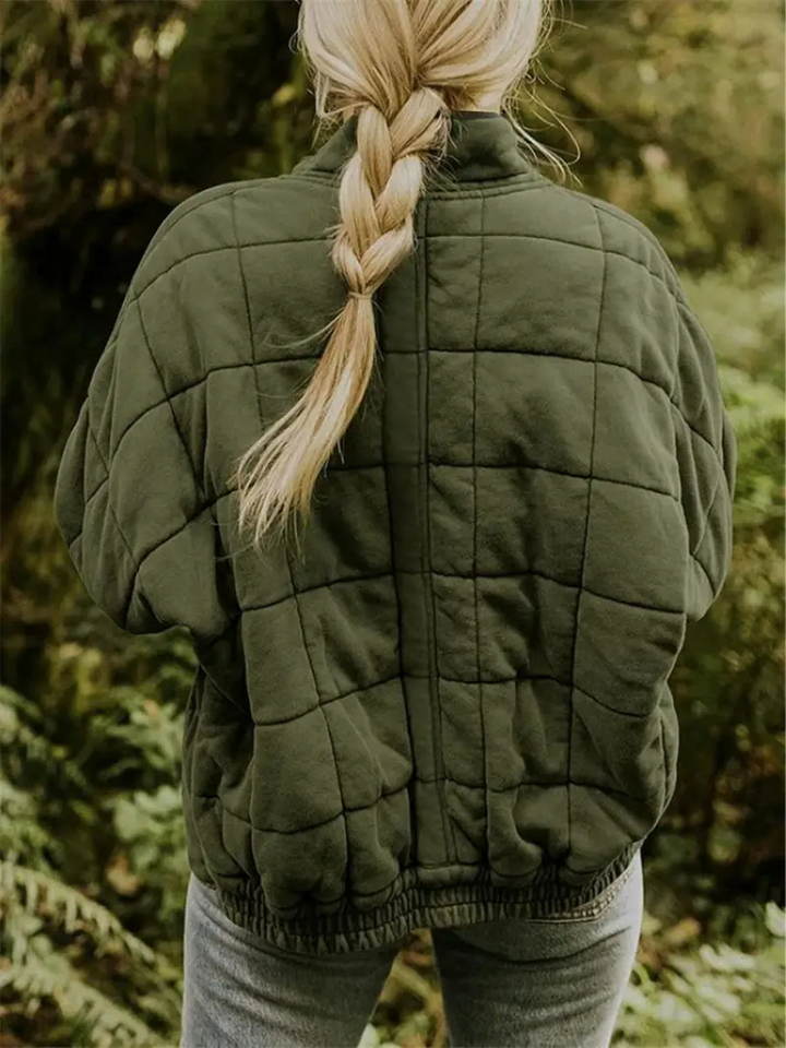 Stilla | Overgangsjakke Oversized Tykk Kvindejakke