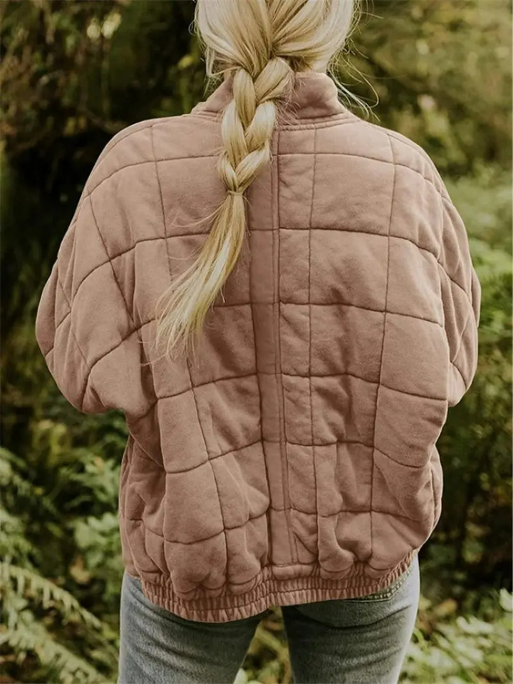 Stilla | Overgangsjakke Oversized Tykk Kvindejakke