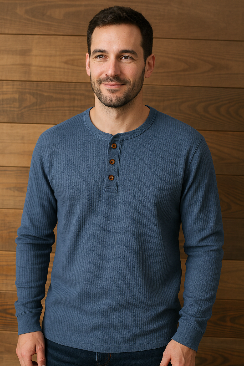Stilla | Shirt Vaffelstruktur Herre T-Shirt
