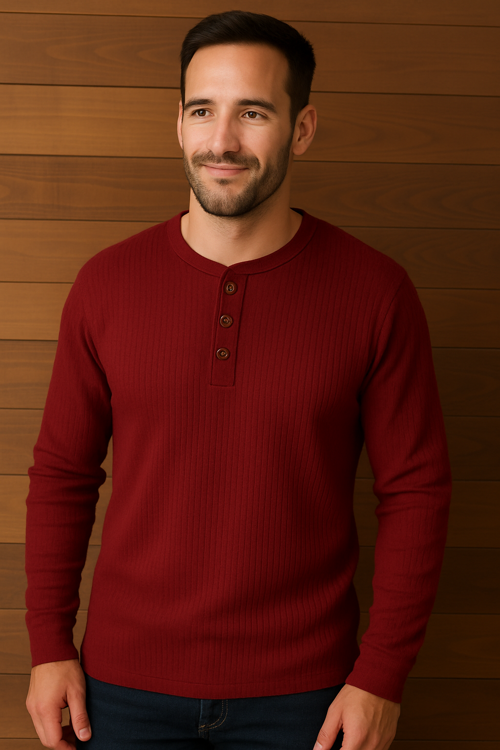 Stilla | Shirt Vaffelstruktur Herre T-Shirt