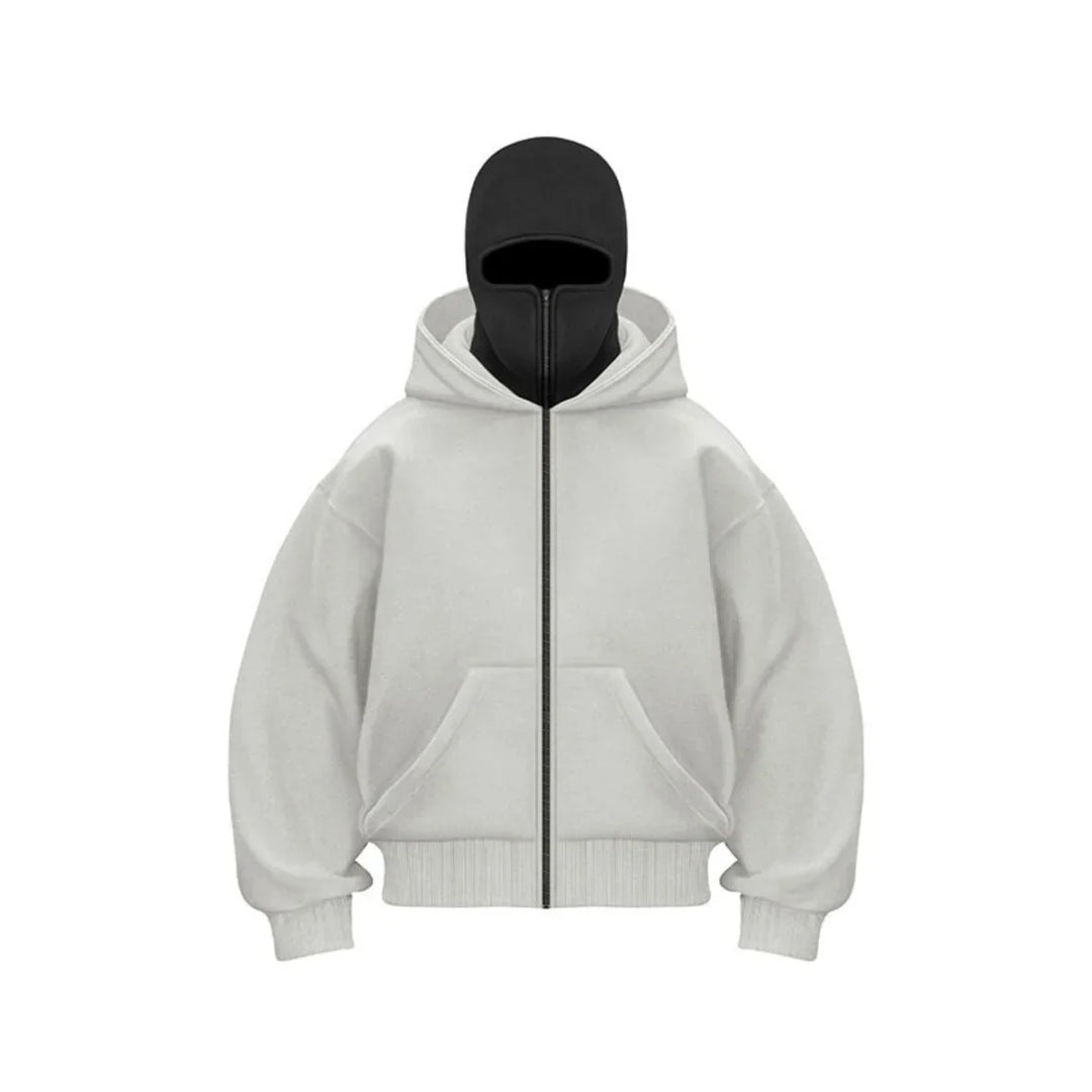 Stilla | Hoodie med Balaclava og Hætte