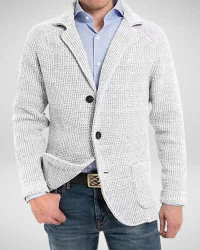 Stilla | og Behagelig Fritids Herre Strik Blazer