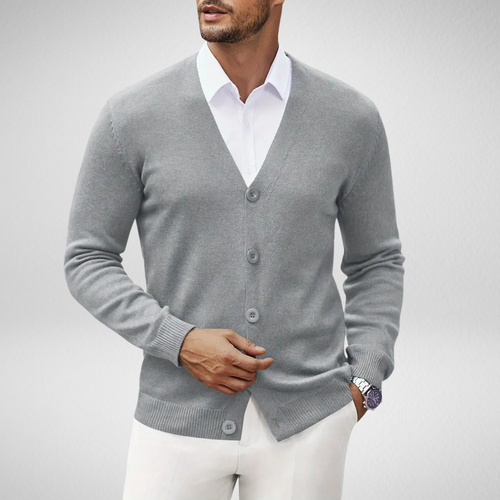 Stilla | Strikket Cardigan med Knaplukning