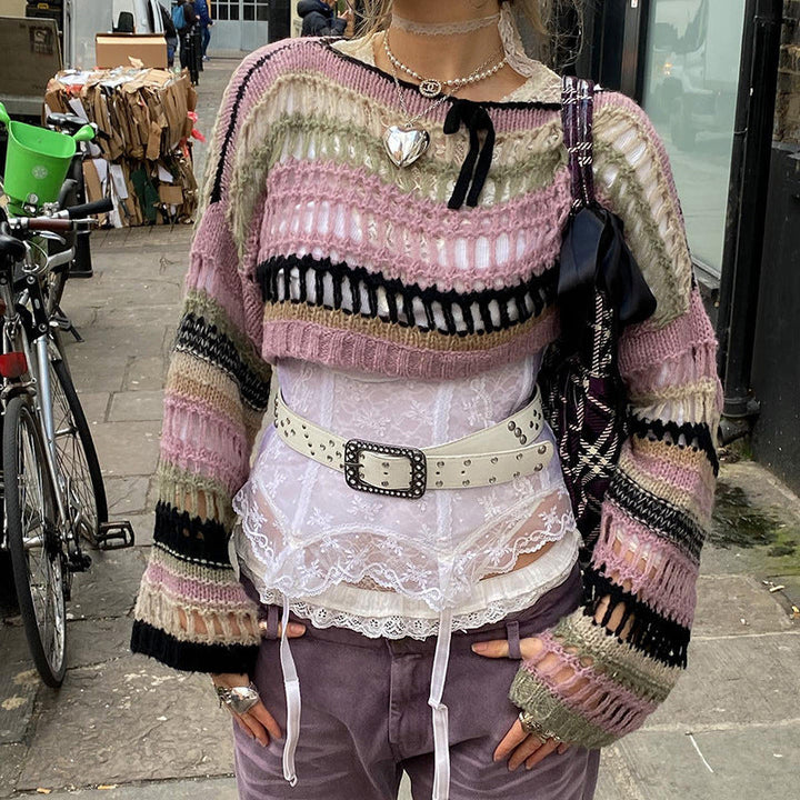 Stilla | Strik Boho Pullover