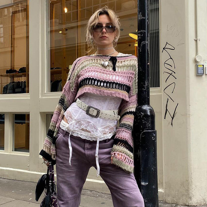 Stilla | Strik Boho Pullover
