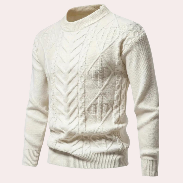 Stilla | Elegant Strikket Sweater til Herre