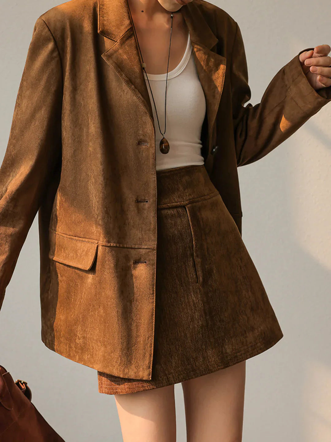 Stilla | Suede jakke