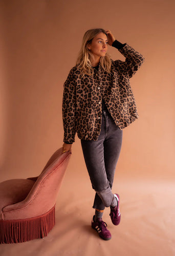 Stilla | Bomber Leopardmønster