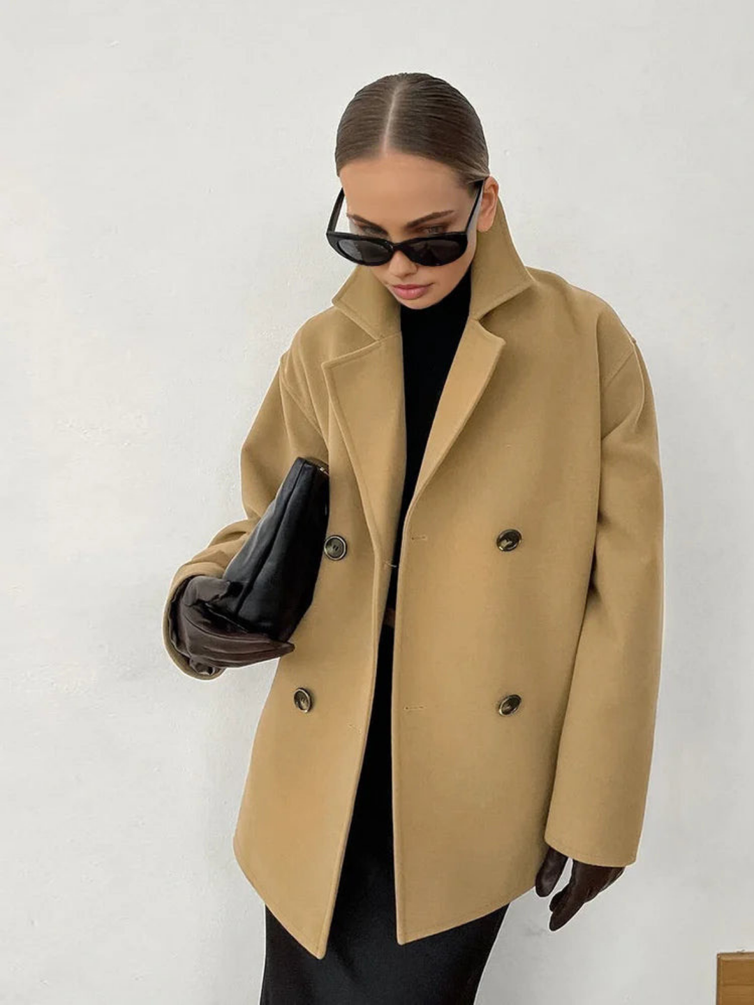 Stilla | Varmer Taupe Jakke